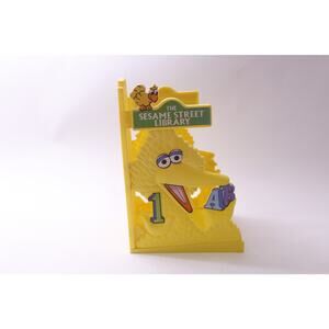 Sesame Street, Big Bird, Book Holder, Book End, Nursery Library, ~ 250709-WH 461